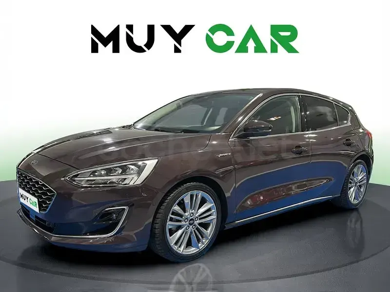Usado Ford Focus Vignale 125 CV (91 kW) 2019 Gris / plata Berlina