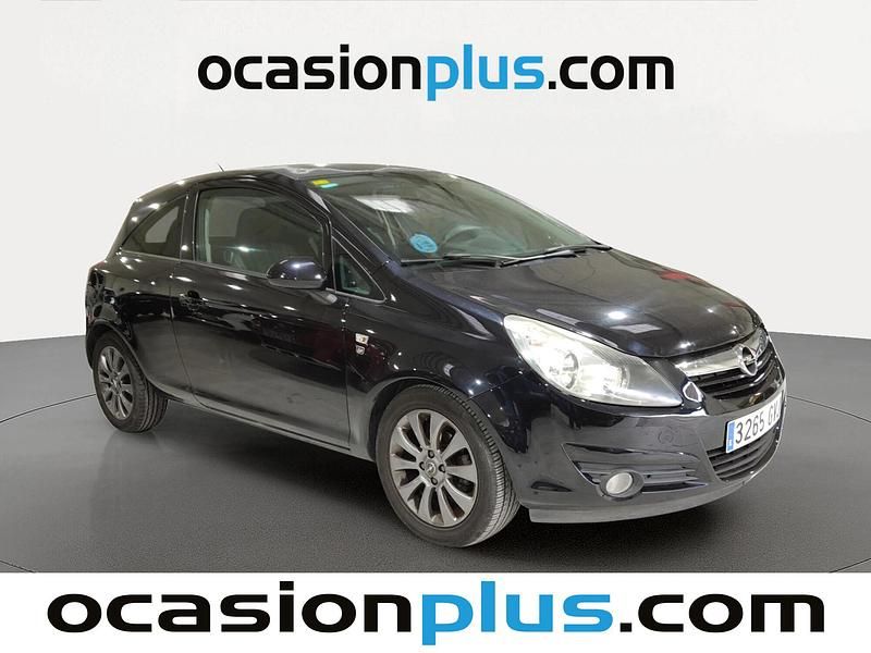 Usado Opel Corsa 101 CV (74 kW) 2010 Negro Utilitario