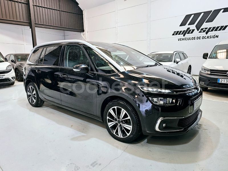Negro Usado 2018 Citroën C4 SpaceTourer Shine Monovolumen | 13.999 € (Buen precio) - Imagen 1/4