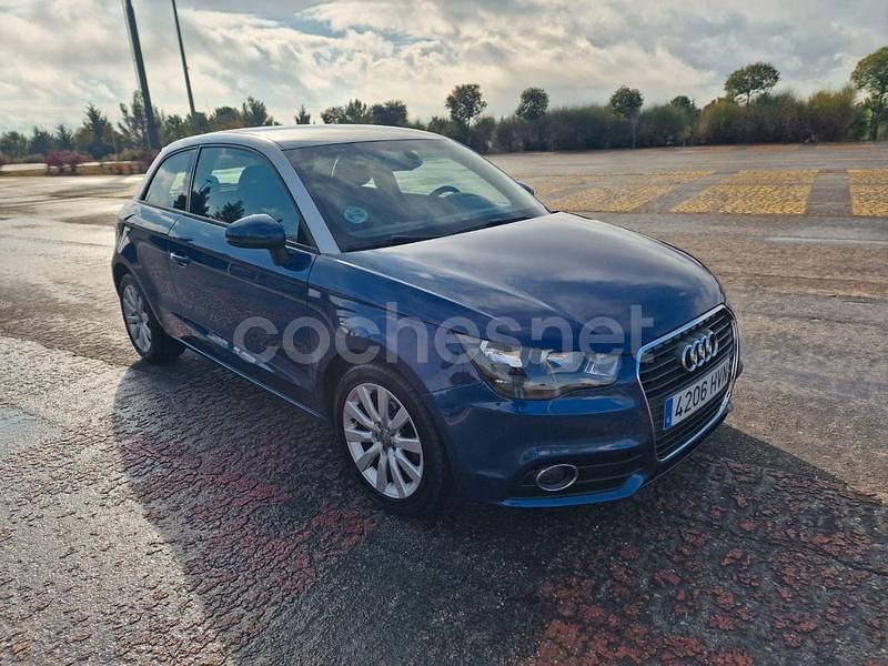 Azul Usado 2014 Audi A1 Berlina | 9900 € (Precio justo) - Imagen 1/4