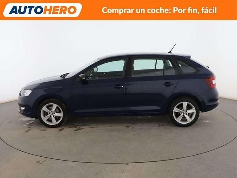 Usado Skoda Rapid 110 CV (80 kW) 2018 Azul Utilitario
