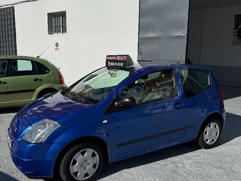 Usado Citroën C2 61 CV (44 kW) 2004 Azul Utilitario