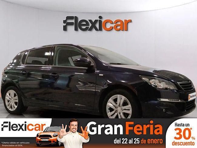 Azul Usado 2017 Peugeot 308 Style Berlina | 9990 € (Precio justo) - Imagen 1/4