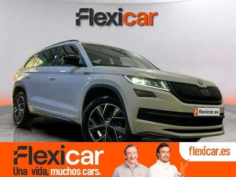Blanco Usado 2021 Skoda Kodiaq SportLine SUV | 26.490 € (Buen precio) - Imagen 1/4