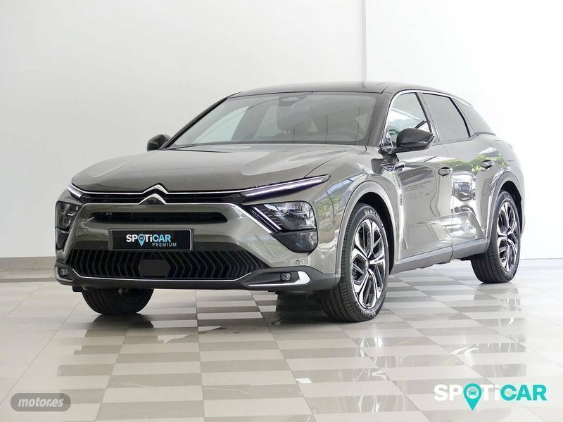 Usado Citroën C5 X Shine 225 CV (165 kW) 2022 Gris Familiar