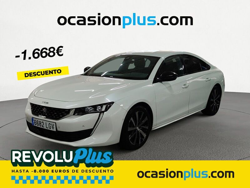 Blanco Usado 2020 Peugeot 508 GT-line Berlina | 18.350 € (Precio justo) - Imagen 1/4
