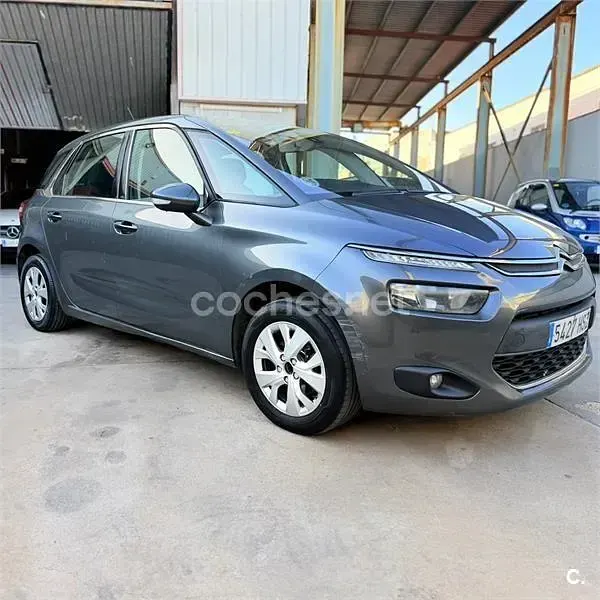 Usado Citroën C4 Picasso Exclusive 115 CV (84 kW) 2013 Gris / plata Monovolumen
