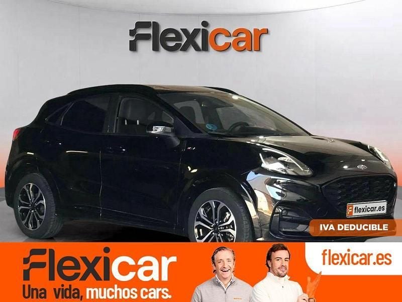 Negro Usado 2021 Ford Puma ST-Line SUV | 18.490 € (Precio justo) - Imagen 1/4
