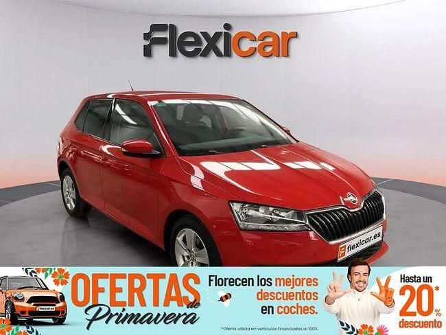 Usado Skoda Fabia Ambition 95 CV (69 kW) 2019 Rojo Utilitario