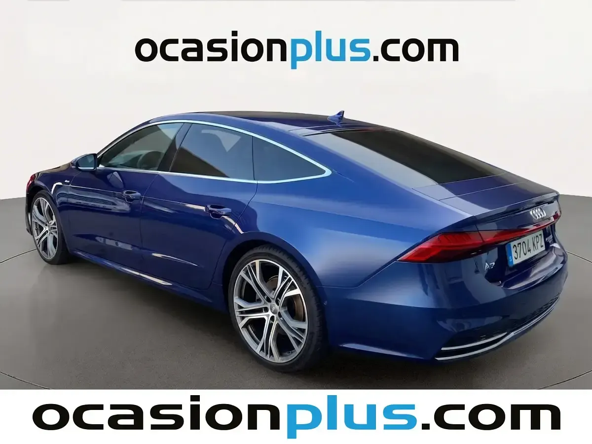 Usado Audi A7 S-Line 231 CV (169 kW) 2018 Azul Utilitario