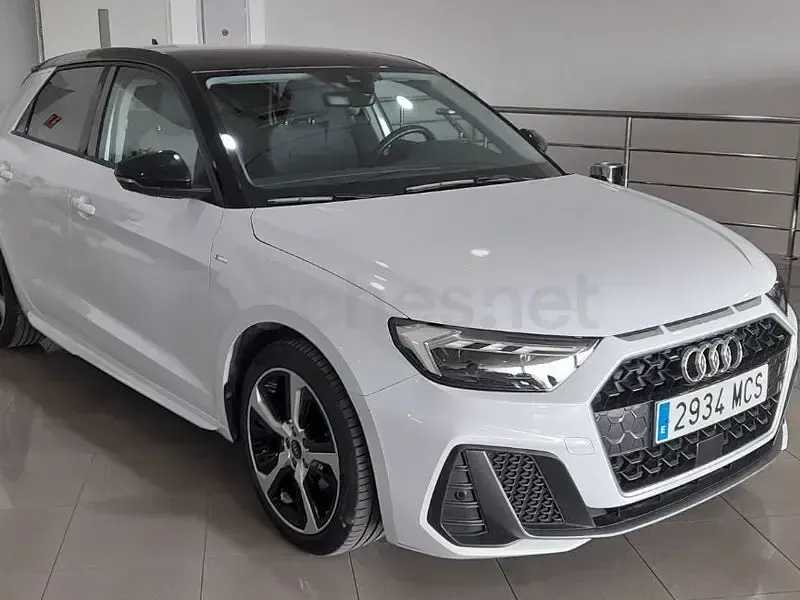 Usado Audi A1 S-Line 110 CV (80 kW) 2023 Blanco SUV