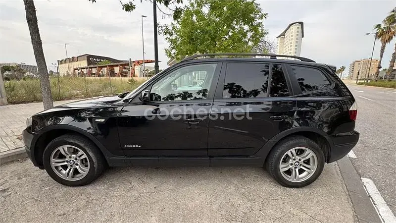 Usado BMW X3 177 CV (130 kW) 2009 Negro SUV