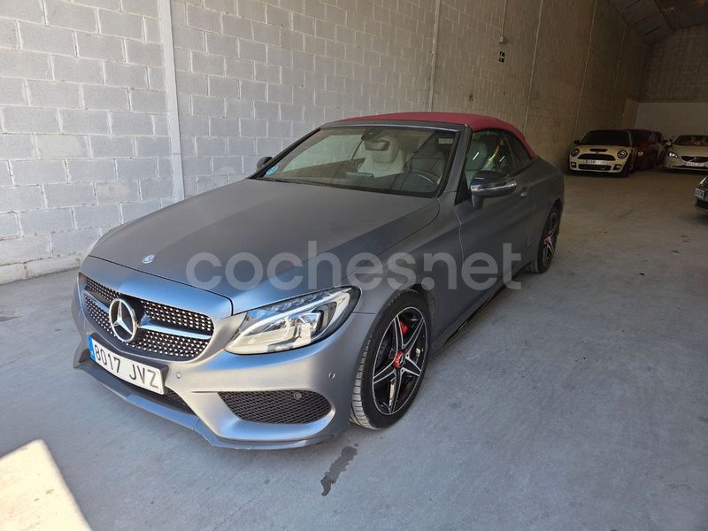 Usado Mercedes C220 170 CV (125 kW) 2017 Gris Descapotable