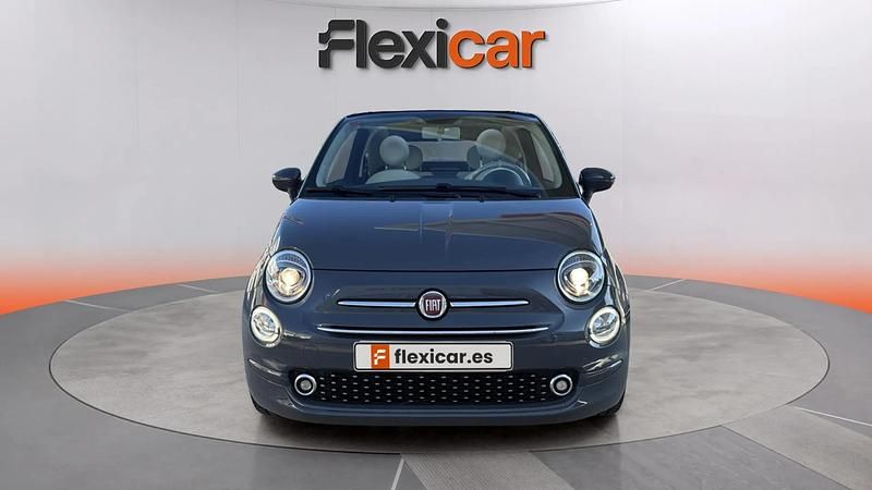 Usado Fiat 500 Lounge 69 CV (50 kW) 2019 Gris Descapotable