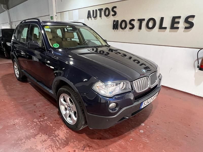 Negro Usado 2008 BMW X3 SUV | 9995 € (Precio justo) - Imagen 1/4