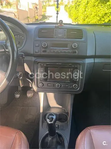 Usado Skoda Fabia GreenLine 75 CV (55 kW) 2011 Blanco Familiar