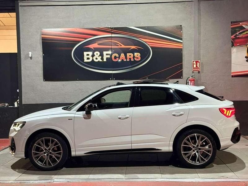 Usado Audi Q3 Sportback 150 CV (110 kW) 2021 Blanco SUV