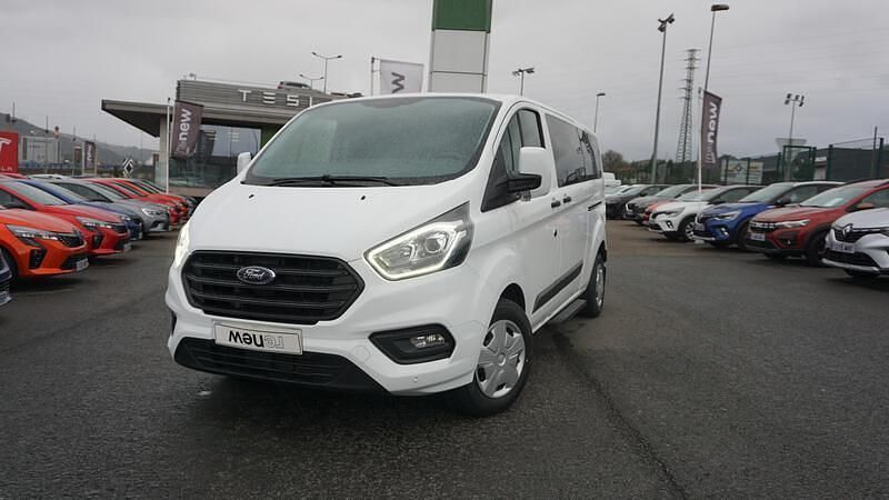 Blanco Usado 2023 Ford Transit Custom Trend Familiar | 29.900 € (Buen precio) - Imagen 1/4