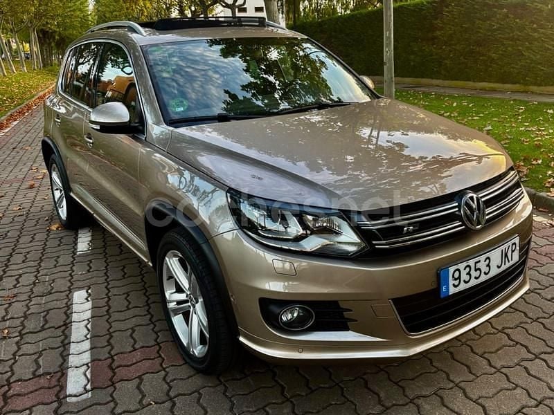 Marrón Usado 2016 VW Tiguan R-line SUV | 15.999 € (Precio justo) - Imagen 1/4