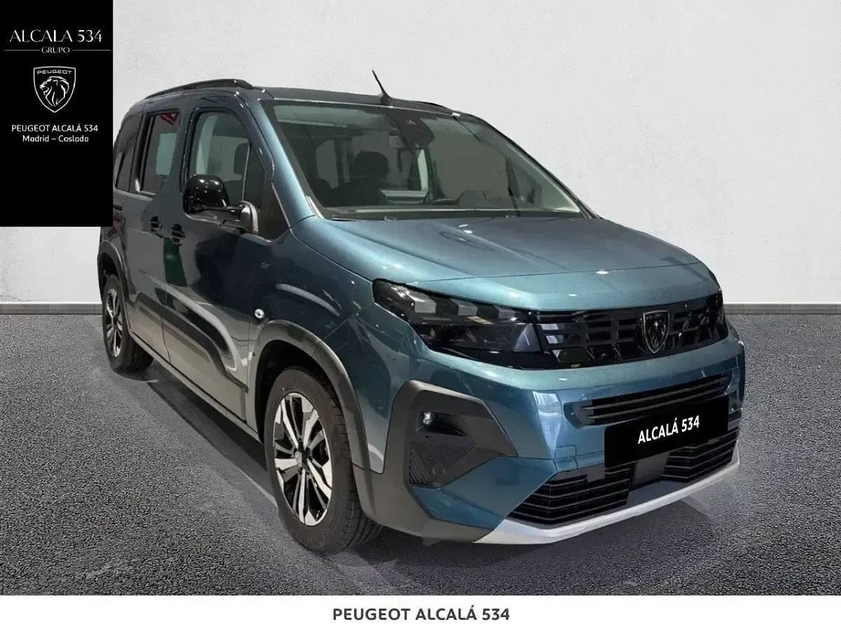 Nowe Peugeot Rifter GT 130 KM (95 kW) 2026 Niebieski Minivan