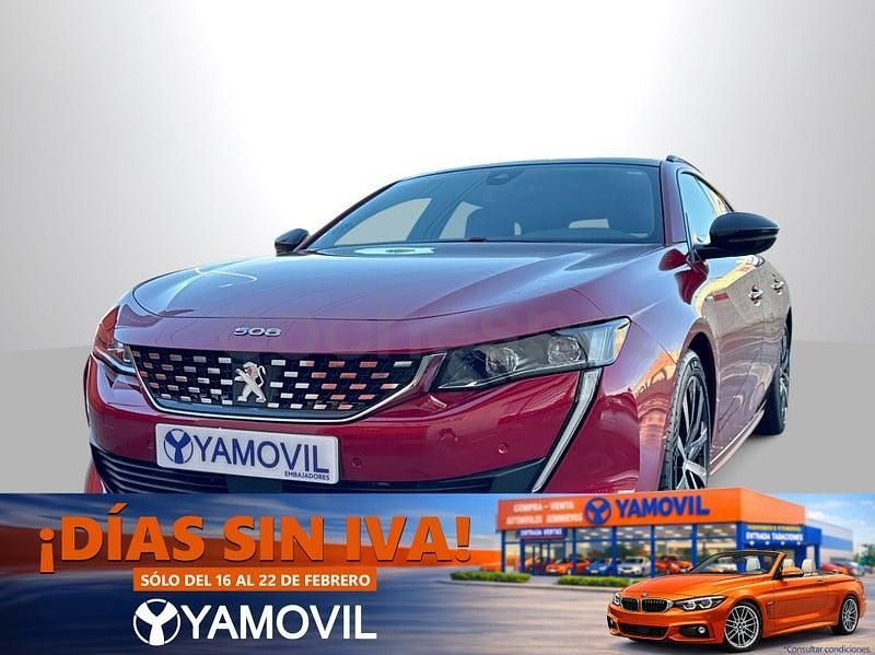 Usado Peugeot 508 SW GT-line 225 CV (165 kW) 2021 Rojo Familiar