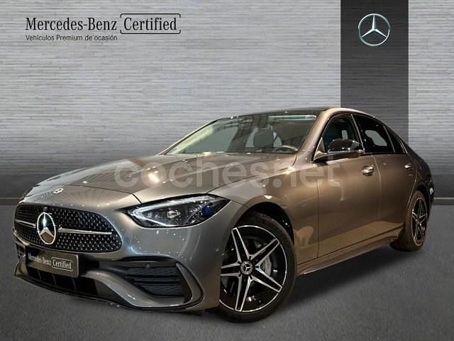 Gris Usado 2024 Mercedes C300e Berlina | 50.900 € (Precio justo) - Imagen 1/4