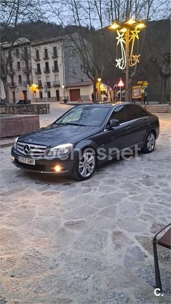 Gris / plata Usado 2009 Mercedes C220 Berlina | 9600 € (Precio justo) - Imagen 1/4