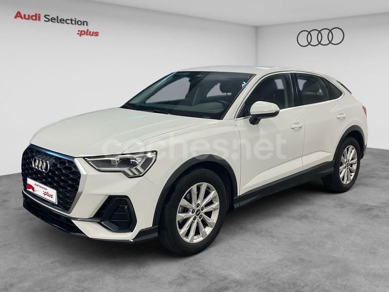 Blanco Usado 2021 Audi Q3 Sportback Advanced Plus SUV | 30.990 € (Precio justo) - Imagen 1/4