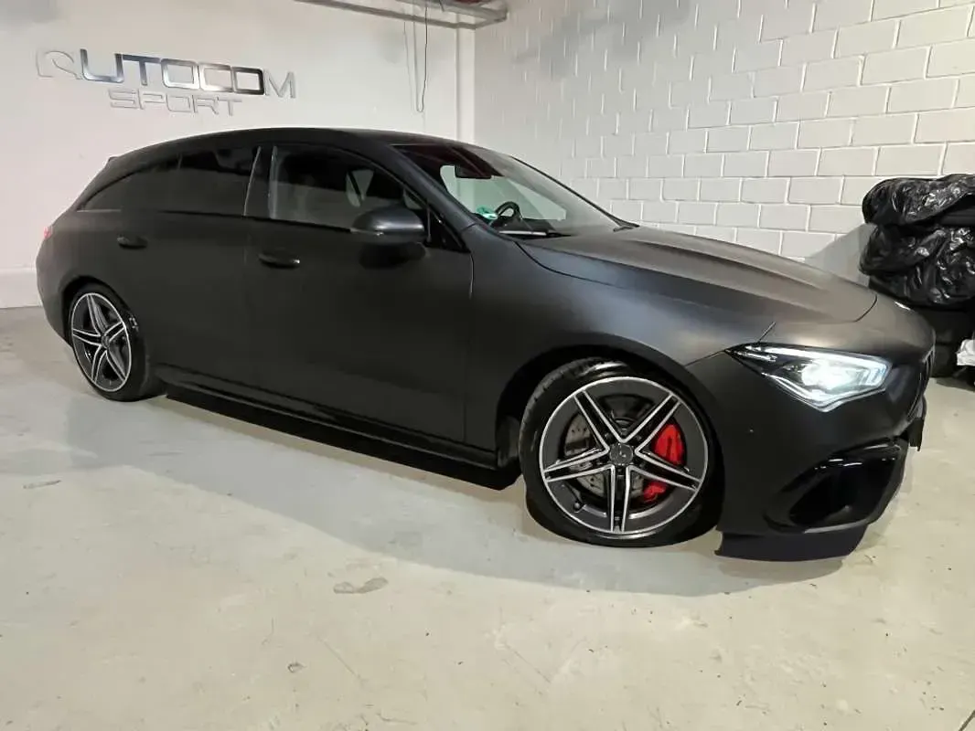 Usado Mercedes CLA45 AMG Shooting Brake AMG 421 CV (309 kW) 2020 Negro Familiar
