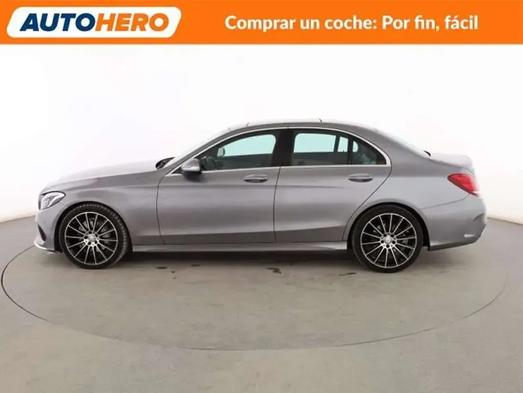 Usado Mercedes C220 Elegance 170 CV (125 kW) 2015 Gris Berlina