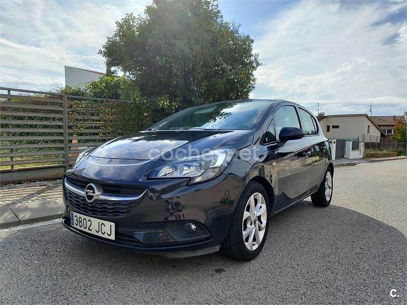 Negro Usado 2015 Opel Corsa Expression Berlina | 7200 € (Precio justo) - Imagen 1/4