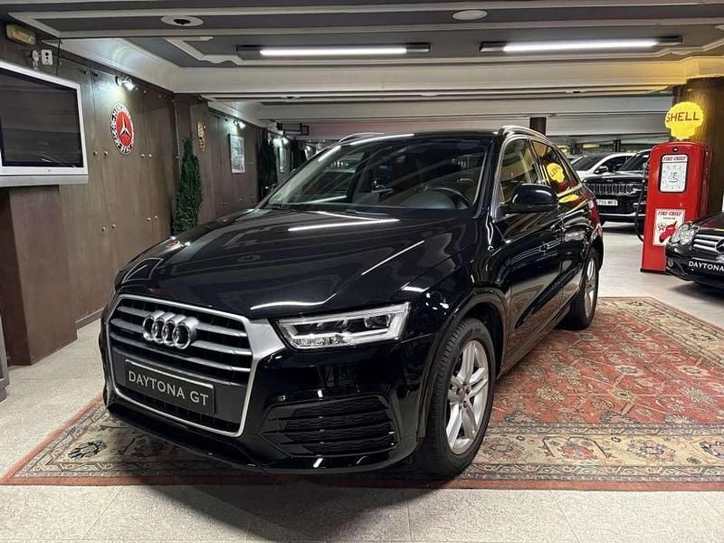 Usado Audi Q3 180 CV (132 kW) 2017 Negro SUV