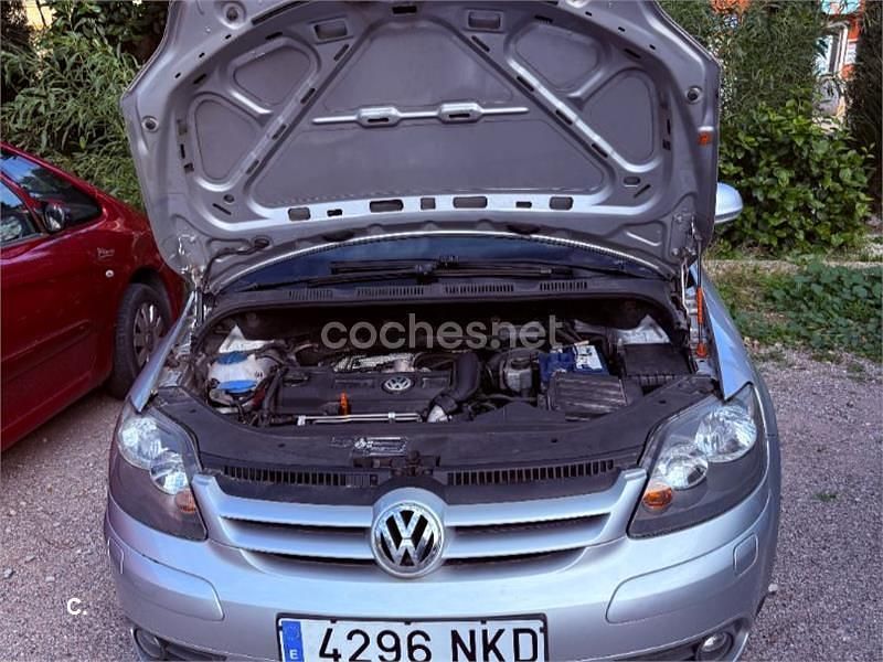 Usado VW Golf Plus Cross Edition 122 CV (89 kW) 2008 Gris / plata Monovolumen