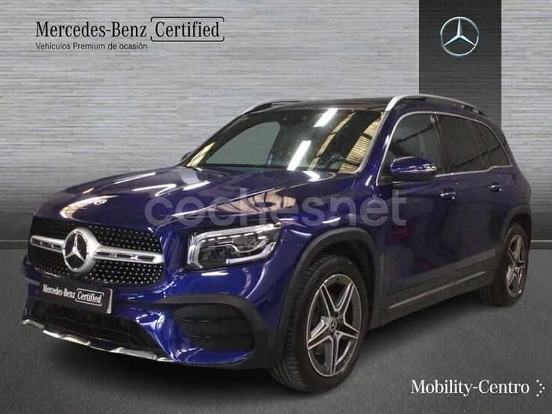 Azul Usado 2021 Mercedes GLB200 AMG line SUV | 36.500 € (Un poco caro) - Imagen 1/4