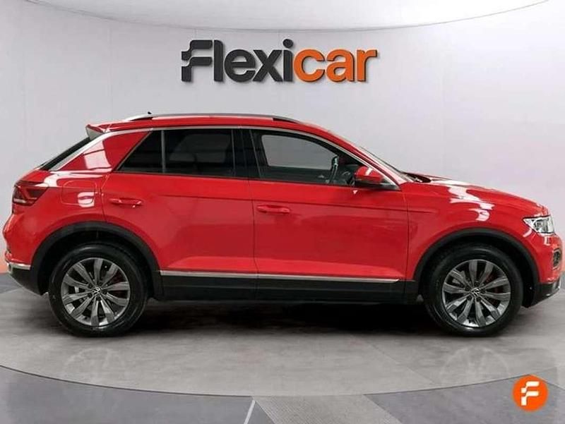 Usado VW T-Roc Sportline 190 CV (139 kW) 2018 Rojo SUV