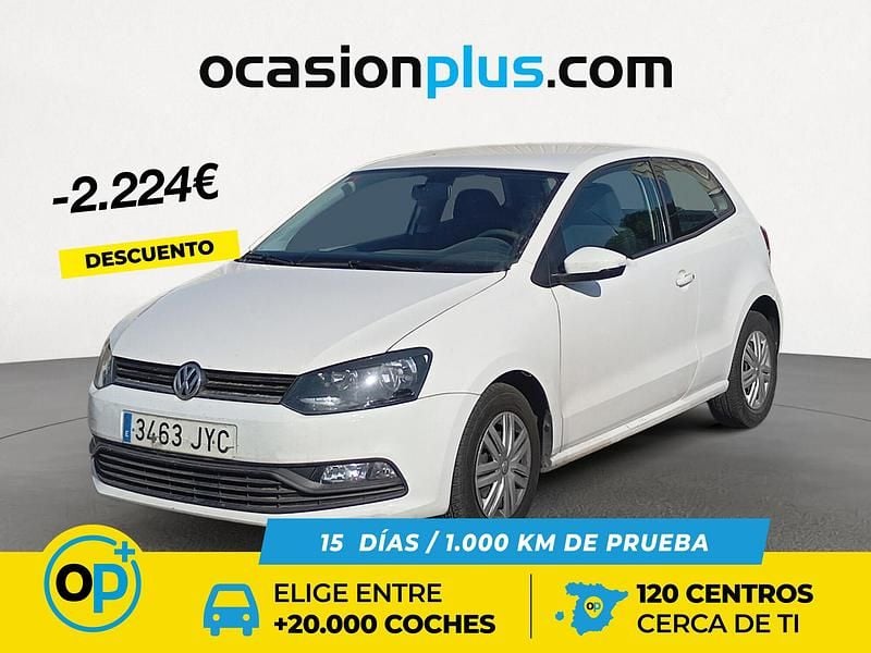 Usado VW Polo Edition 75 CV (55 kW) 2017 Blanco Utilitario