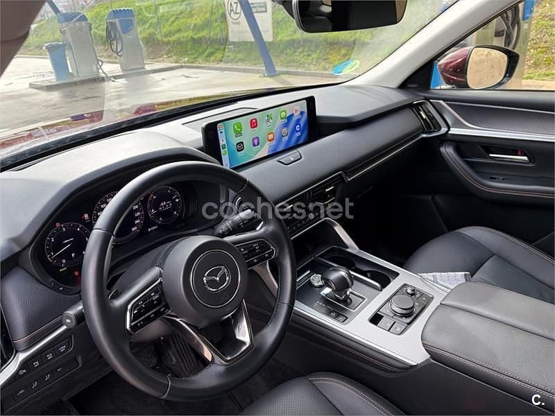Usado Mazda CX-80 Homura-Line 254 CV (186 kW) 2024 Granate SUV
