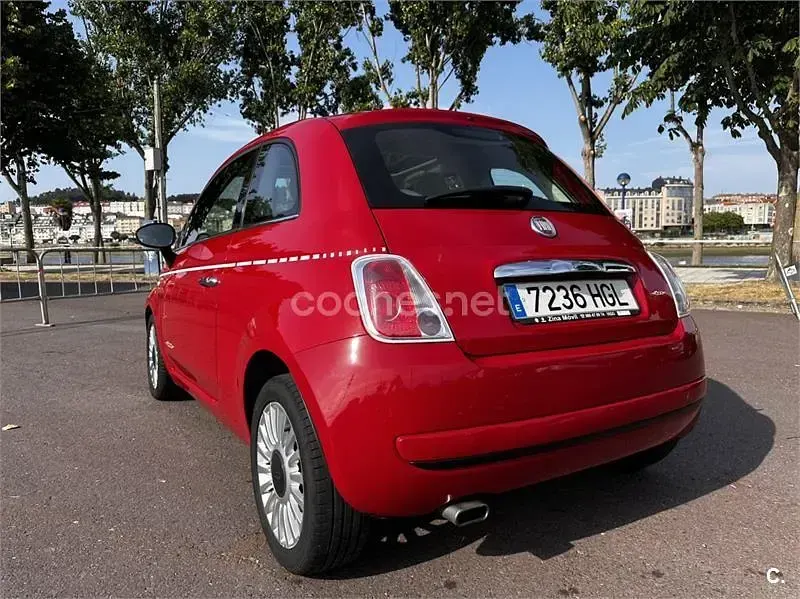 Usado Fiat 500 S 85 CV (62 kW) 2015 Rojo Berlina