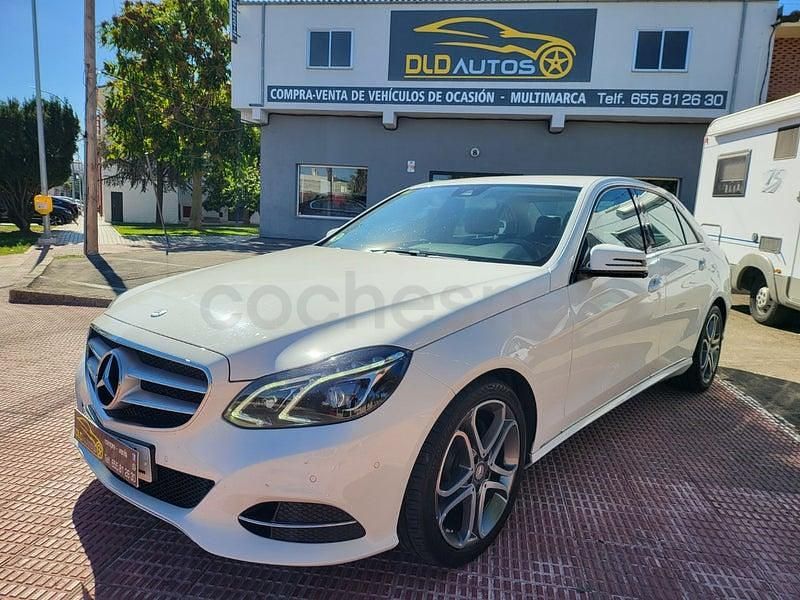 Usado Mercedes E220 Avantgarde 170 CV (125 kW) 2016 Blanco Berlina