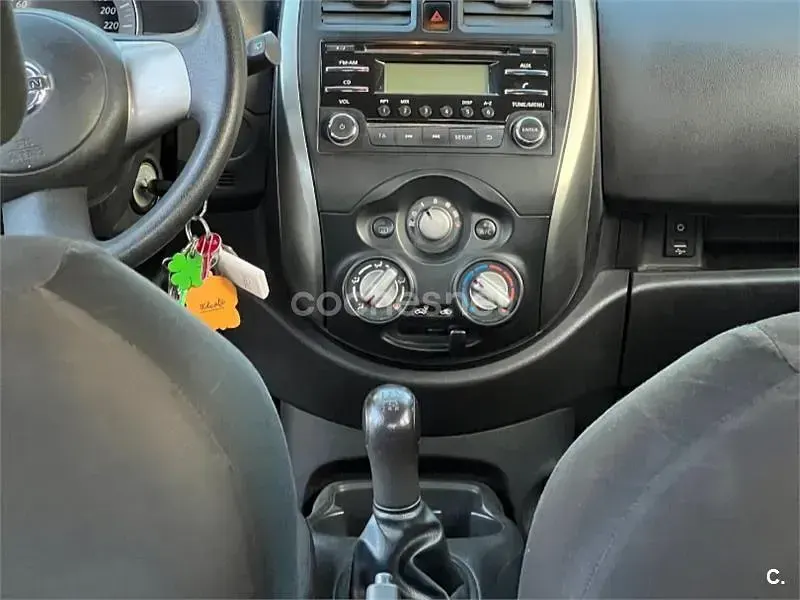 Usado Nissan Micra Acenta 80 CV (58 kW) 2016 Blanco Utilitario
