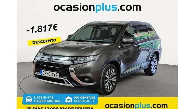Marrón Usado 2019 Mitsubishi Outlander Motion SUV | 18.173 € (Precio justo) - Imagen 1/4
