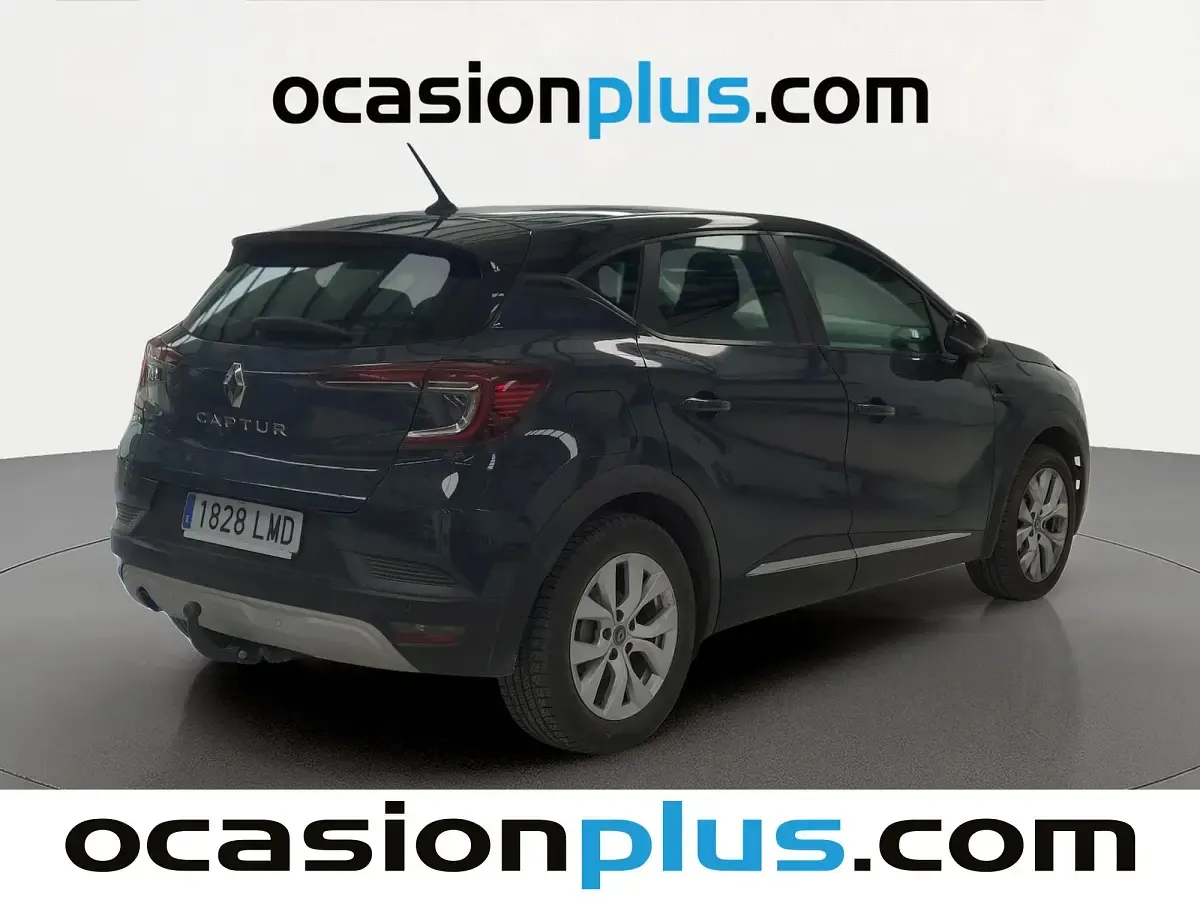 Usado Renault Captur Intens 115 CV (84 kW) 2021 Azul SUV