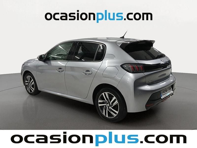 Usado Peugeot 208 Allure 102 CV (75 kW) 2021 Gris Utilitario