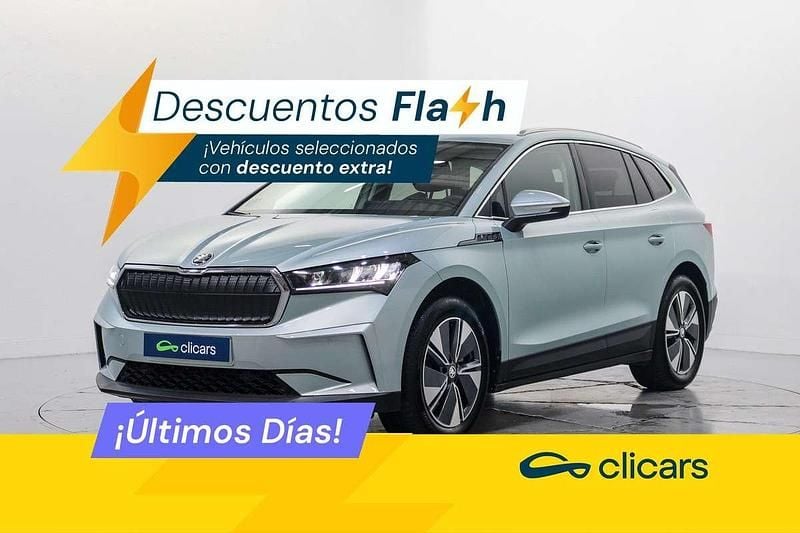 Plateado Usado 2023 Skoda Enyaq iV SUV | 29.490 € (Precio justo) - Imagen 1/4
