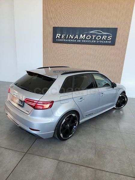 Usado Audi A3 S-Line 190 CV (139 kW) 2017 Gris / plata Berlina
