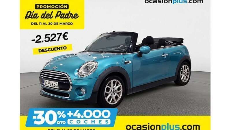 Azul Usado 2017 Mini Cooper D Cabriolet Descapotable | 15.991 € (Buen precio) - Imagen 1/4