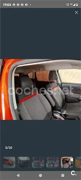 Usado Citroën C3 Aircross Feel 102 HP (75 kW) 2020 Laranja SUV