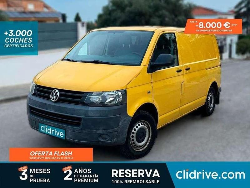 Amarillo Usado 2012 VW T5 Van | 13.590 € - Imagen 1/3
