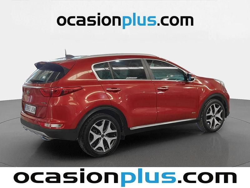 Usado Kia Sportage GT-Line 177 CV (130 kW) 2016 Rojo SUV