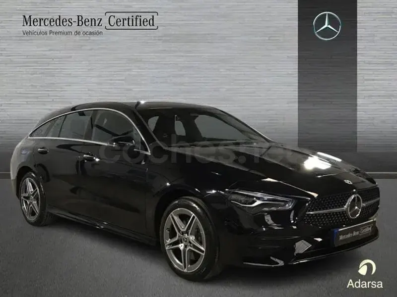 Usado Mercedes CLA250e 218 CV (160 kW) 2025 Negro Berlina